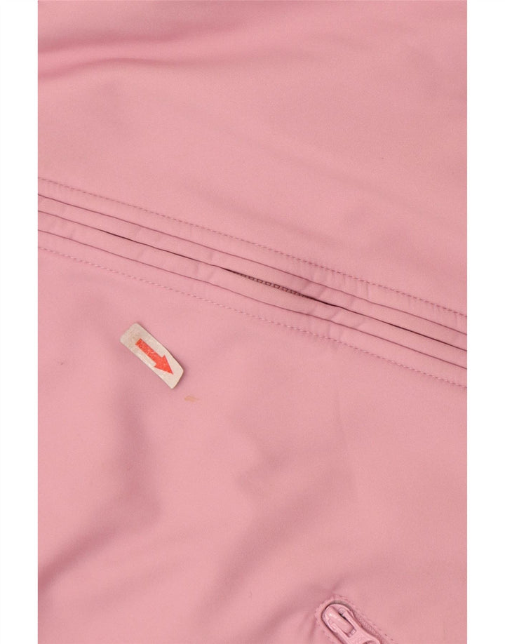 Columbia Womens Interchange Tracksuit Top Jacket UK 14 Medium Pink