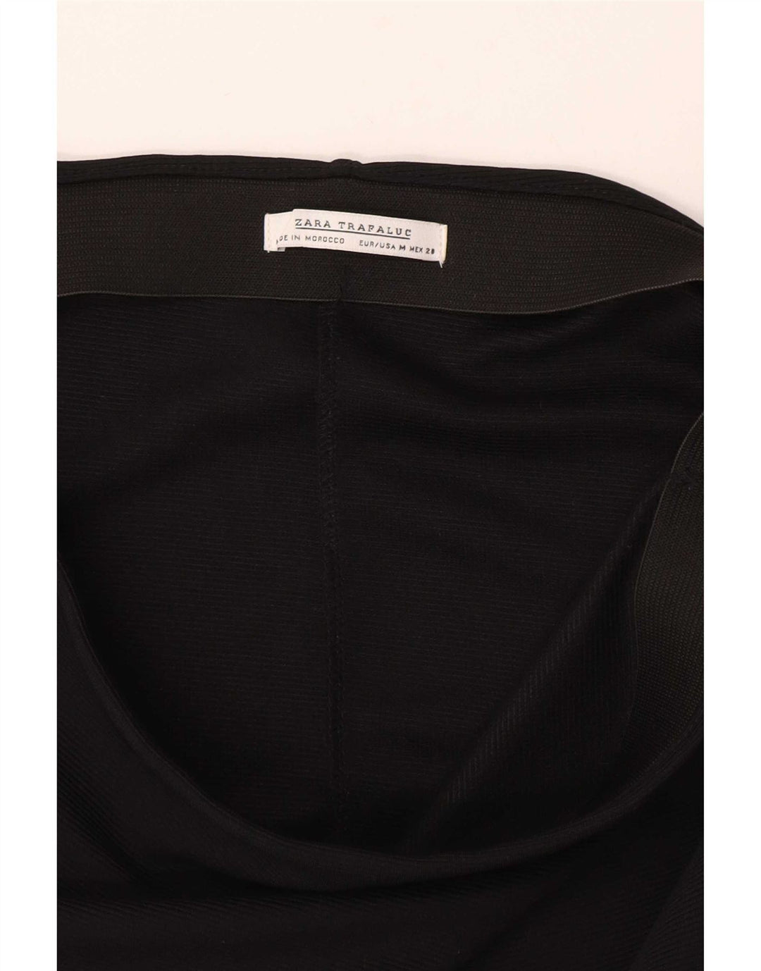 Zara Womens Trafaluc Mini Skirt Medium W28 Black