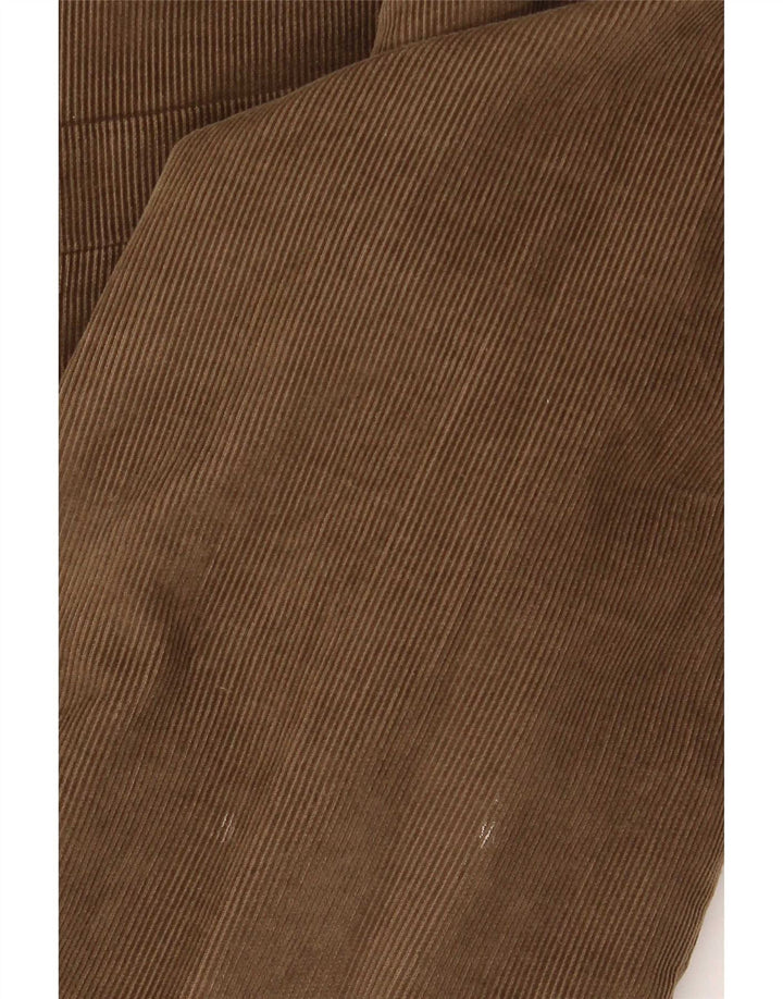 Marks & Spencer Mens 3 Button Corduroy Blazer Jacket UK 42 Large Brown