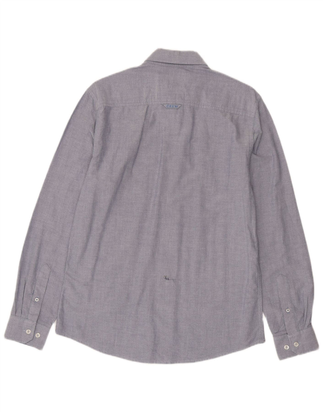 Crew Clothing Mens Slim Fit Shirt Small Blue Cotton