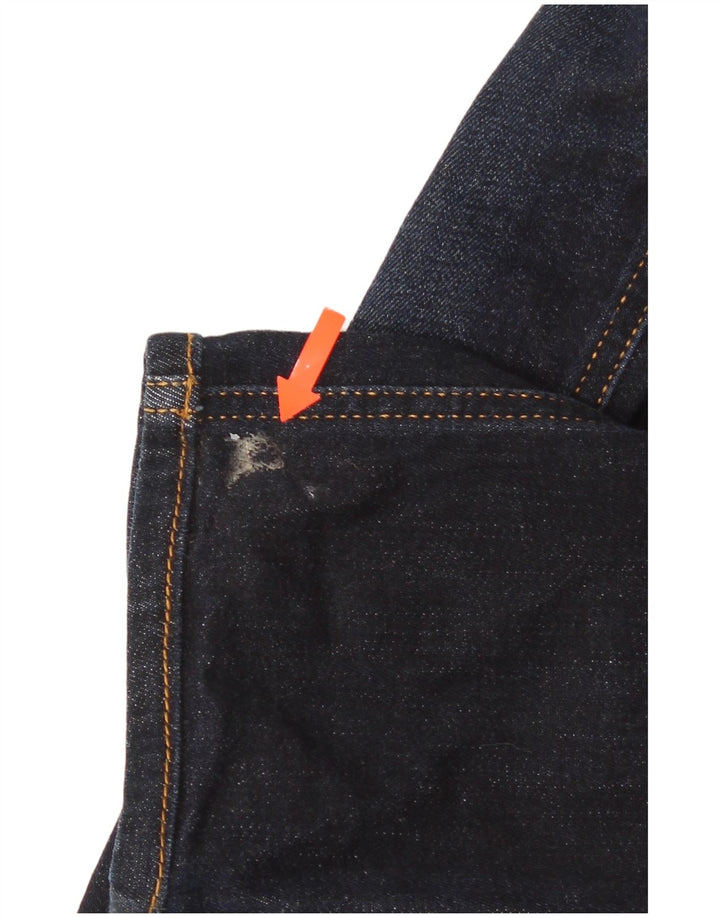 Diesel Womens Straight Jeans W28 L28 Navy Blue