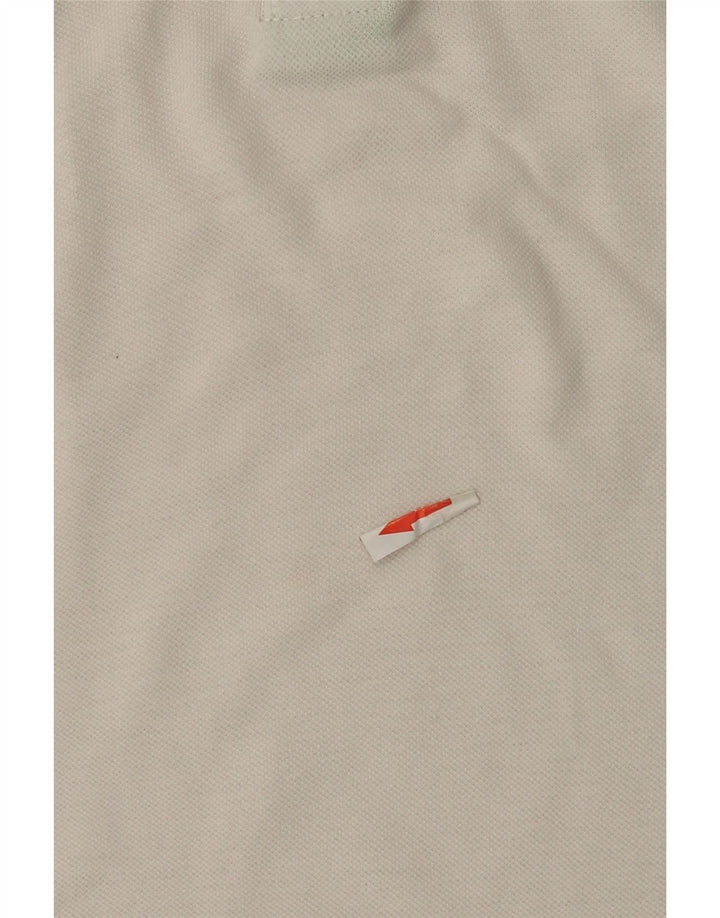Sun68 Mens Polo Shirt Small White Cotton
