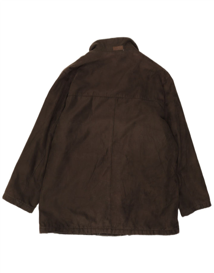 Bugatti Mens Windbreaker Coat UK 44 2XL Khaki Polyester