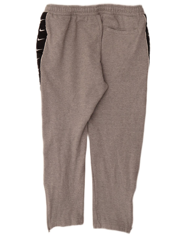 Nike Mens Tracksuit Trousers Joggers Medium Grey Cotton