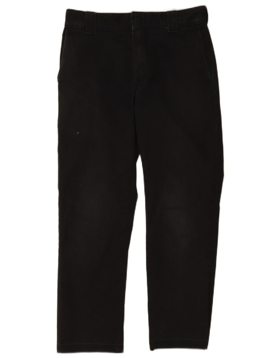 Dickies Mens Slim Tapered Casual Trousers W30 L28 Black Polyester