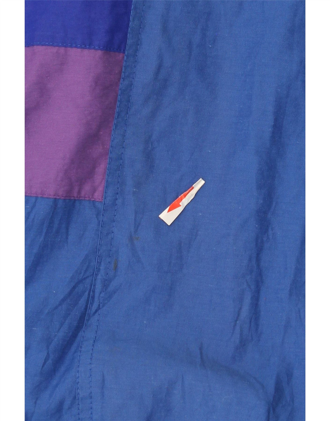 Faber Mens Tracksuit Top Jacket XL Blue Colourblock Cotton