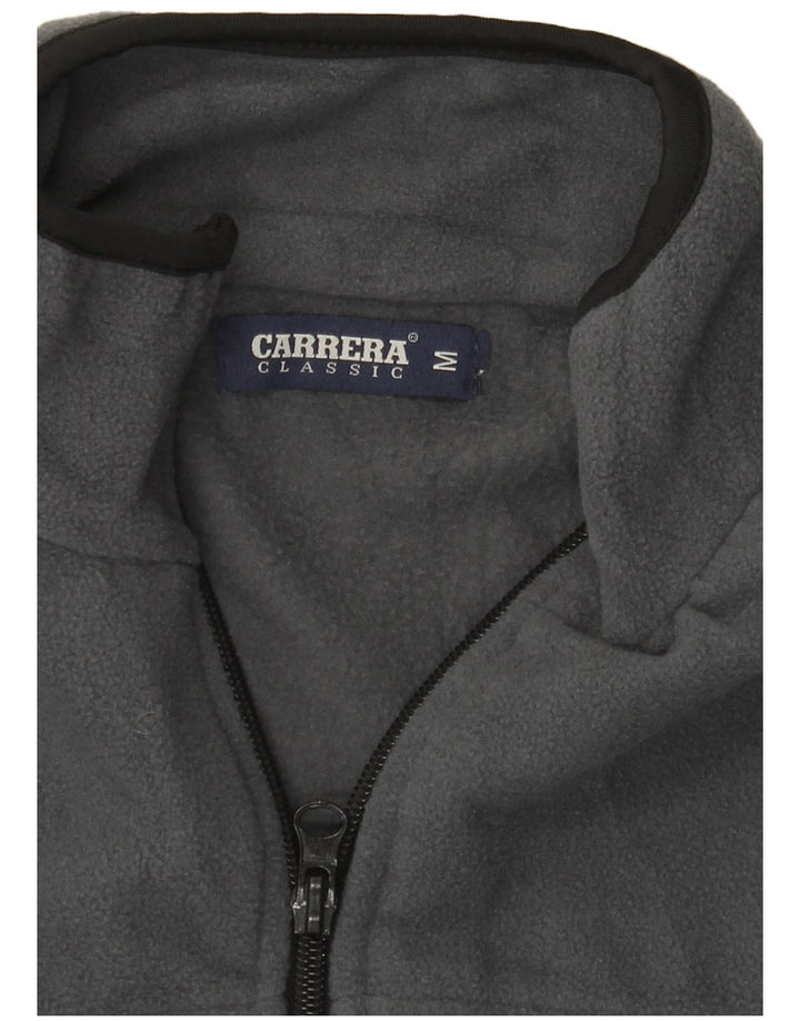 Carrera Mens Fleece Jacket UK 38 Medium Grey