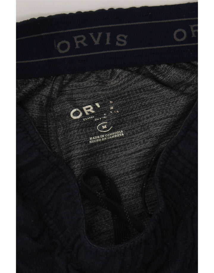 ORVIS Womens Tracksuit Trousers Medium  Navy Blue Rayon Vintage Orvis and Second-Hand Orvis from Messina Hembry 