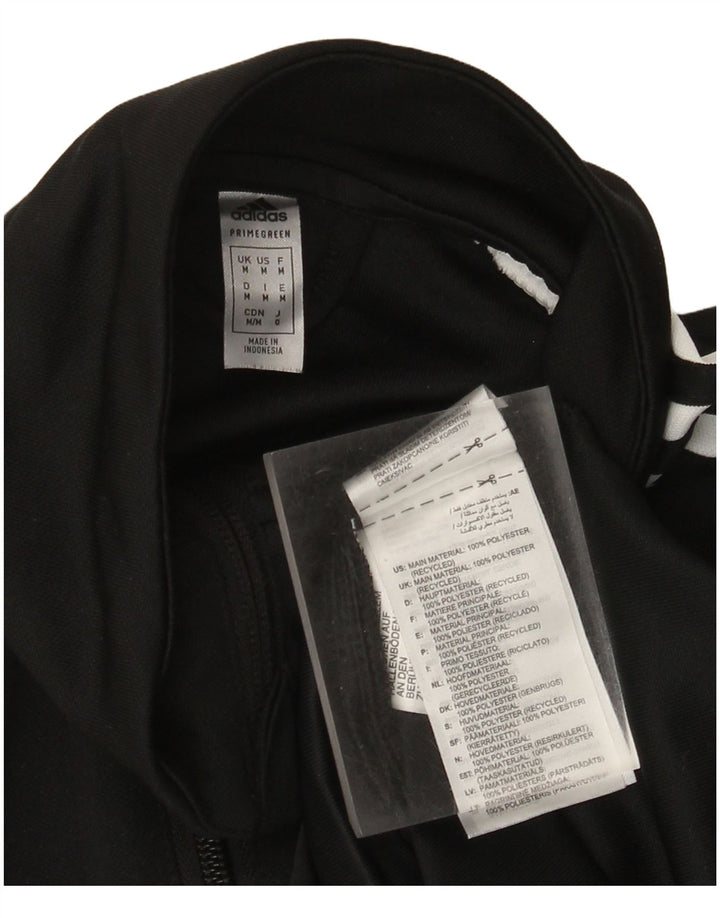Adidas Mens Aeroready Graphic Tracksuit Top Jacket Medium Black Polyester