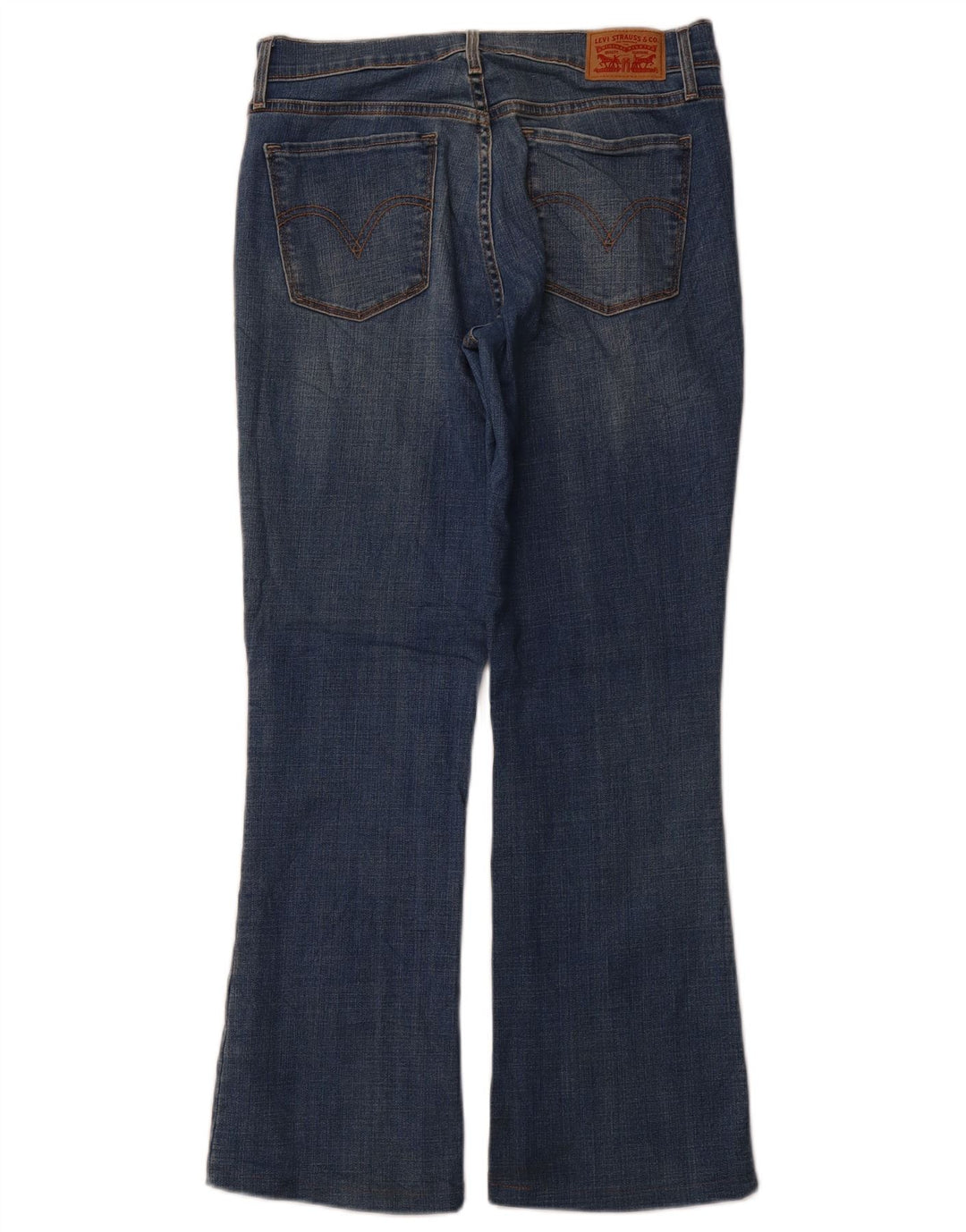 LEVI'S Womens 515 Bootcut Jeans US 6 Medium W32 L28 Blue Cotton