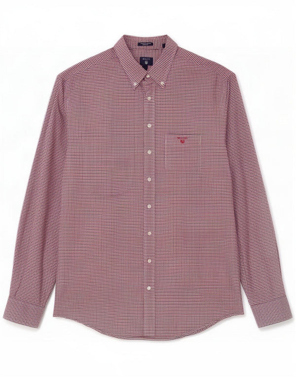 Gant Mens Regular Fit Shirt 3XL Multicoloured Gingham Cotton