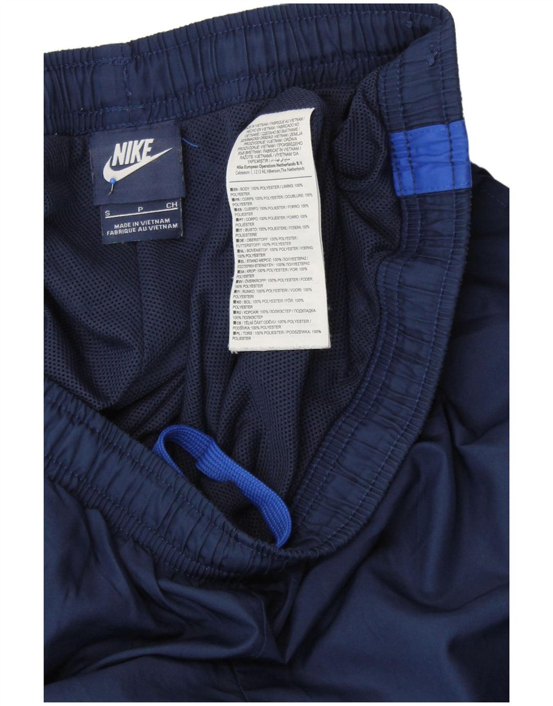 NIKE Mens Tracksuit Trousers Joggers  W29 L31 Navy Blue Polyester
