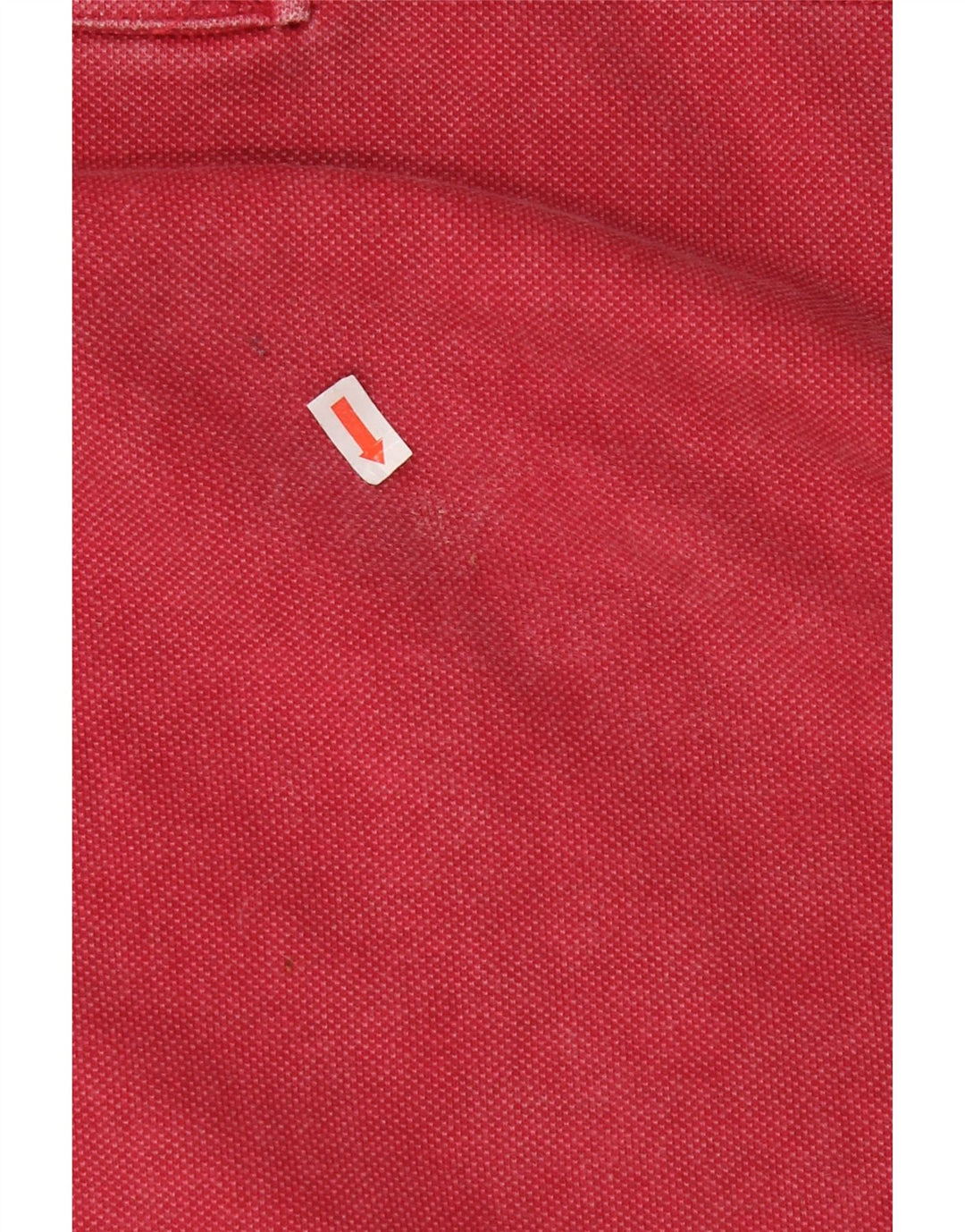 Crew Clothing Mens Zip Neck Rugby Polo Shirt Medium Red Cotton