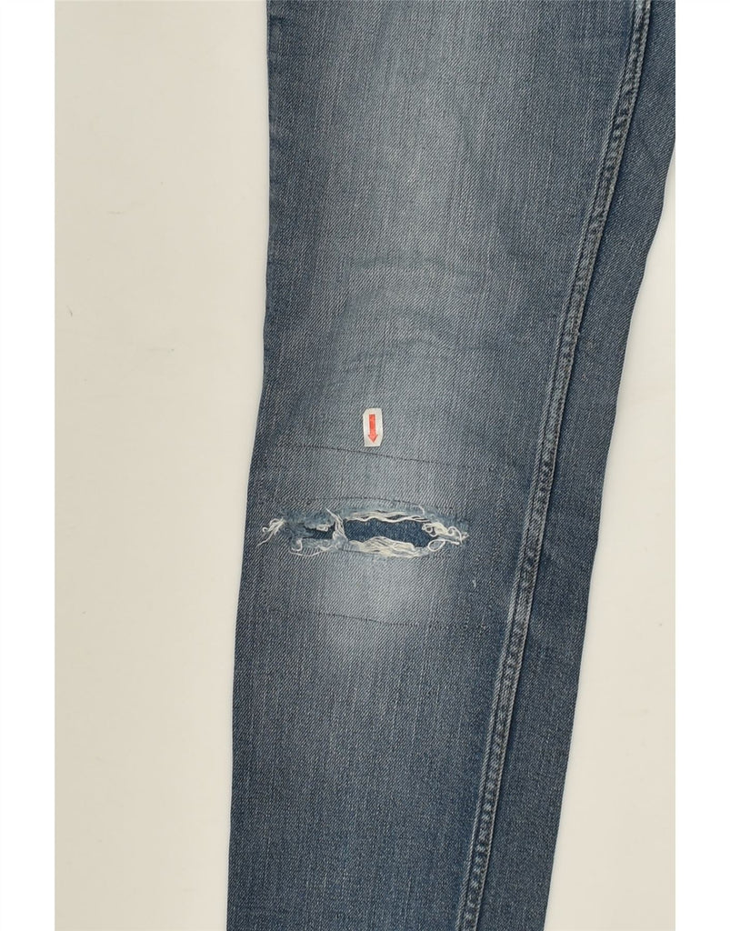 LEE Womens Slim Jeans W29 L31 Blue Cotton | Vintage Lee | Thrift | Second-Hand Lee | Used Clothing | Messina Hembry 