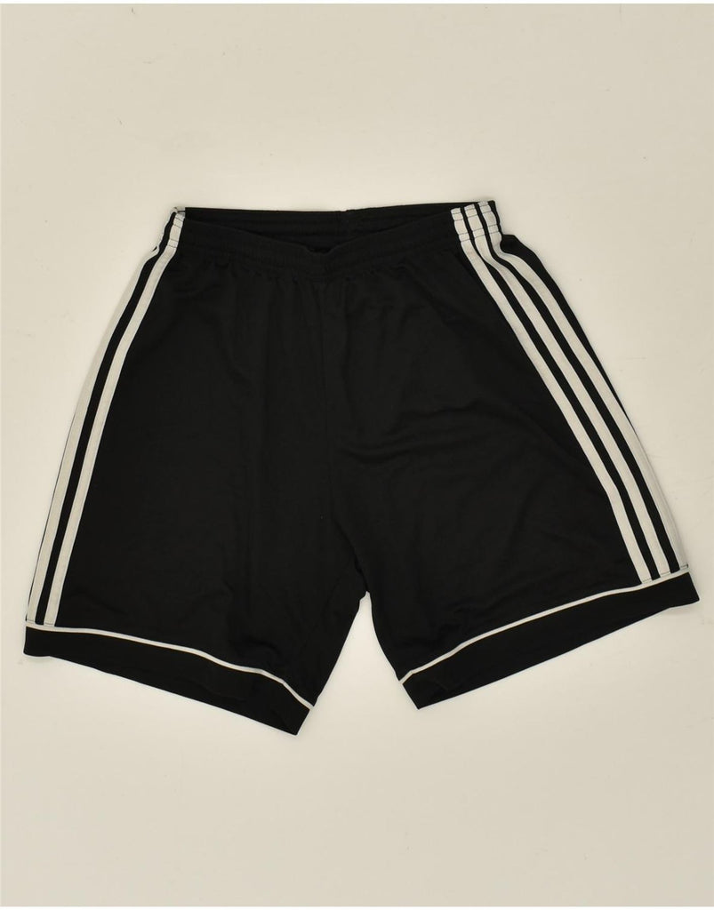 ADIDAS Mens Climalite Sport Shorts Small Black Polyester | Vintage Adidas | Thrift | Second-Hand Adidas | Used Clothing | Messina Hembry 