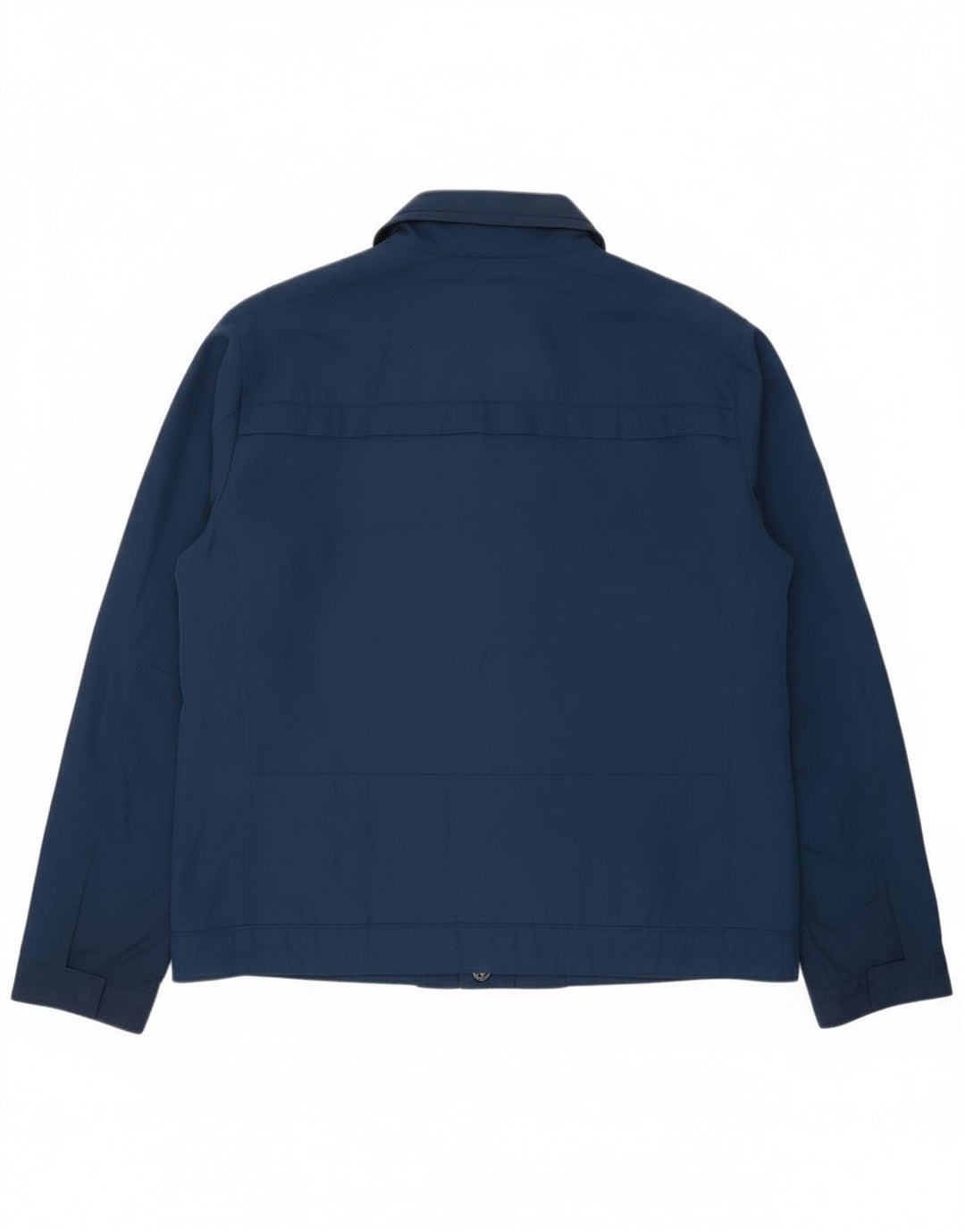 Calvin Klein Mens Bomber Jacket UK 42 XL Navy Blue Polyester