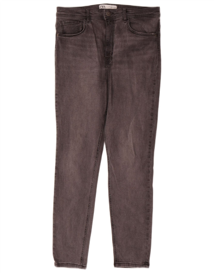 Zara Womens Skinny Jeans EU 42 Large W32 L27 Grey