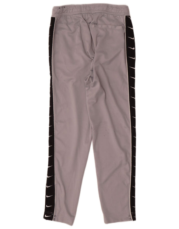 Nike Mens Graphic Tracksuit Trousers Small  Grey Colourblock Polyester