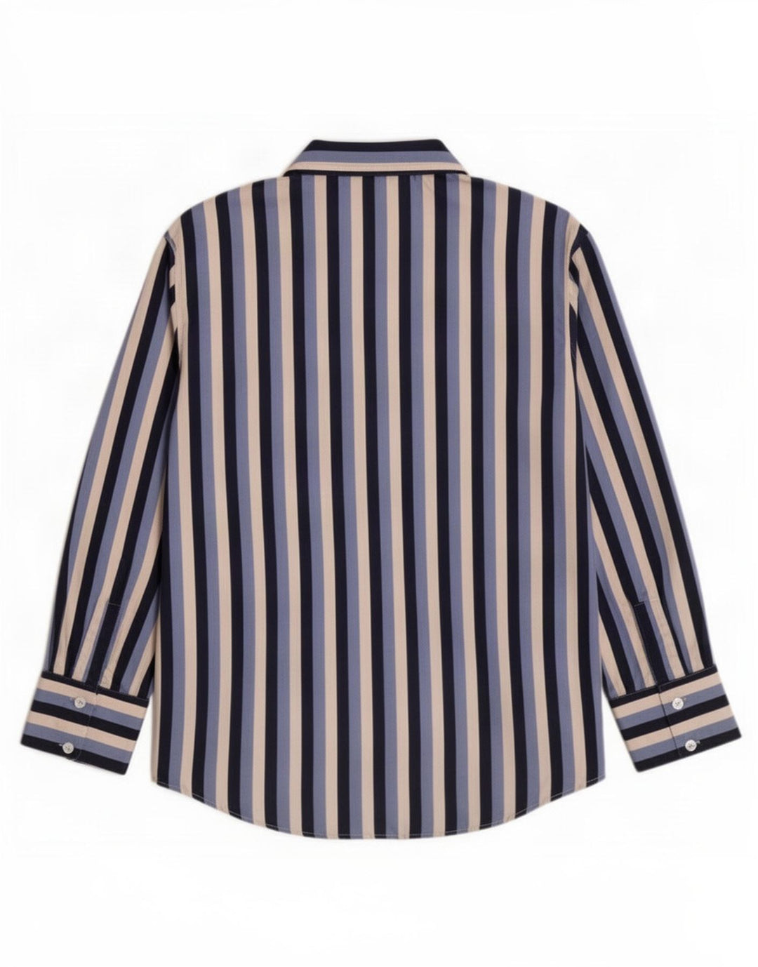 Zara Womens Shirt Blouse UK 10 Small Blue Striped Polyester