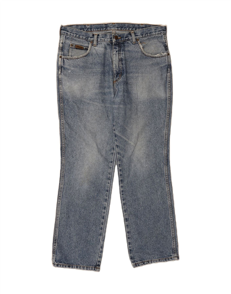 WRANGLER Mens Straight Jeans W36 L30 Blue Cotton Vintage Wrangler and Second-Hand Wrangler from Messina Hembry 