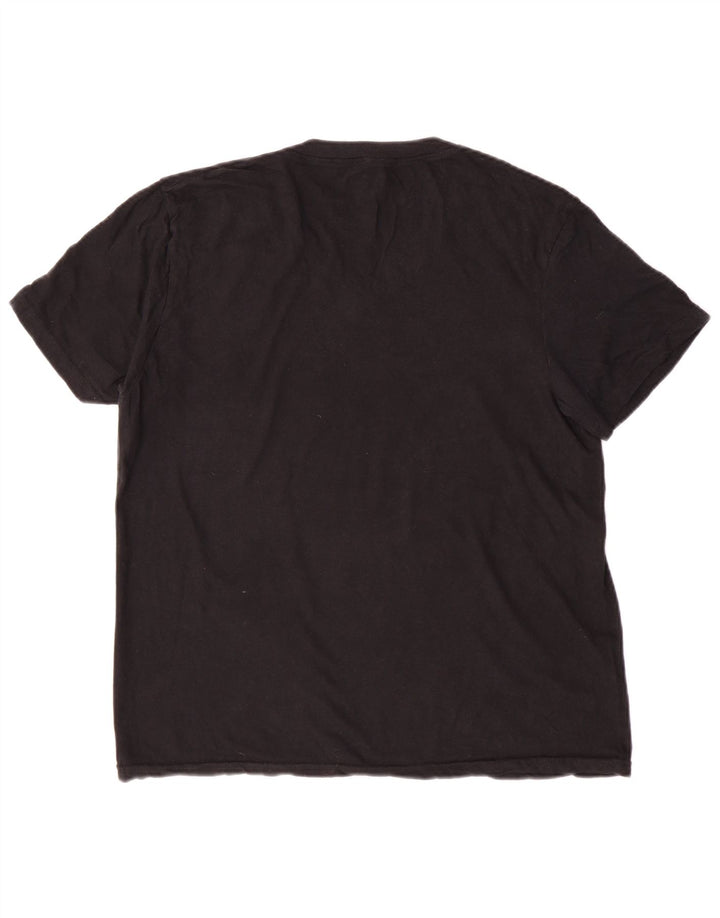 Levi's Womens T-Shirt Top UK 16 Large Black Cotton Classic