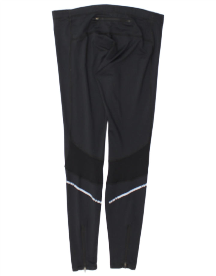 Asics Womens Tracksuit Trousers UK 8 Small Grey Polyester