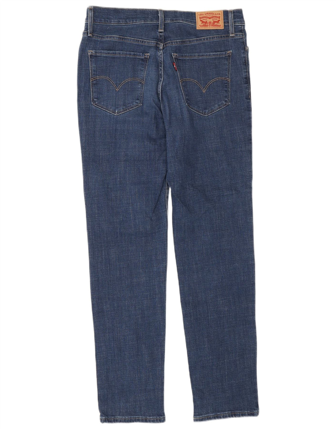 Levi's Womens 312 Shaping Slim Jeans W29 L30 Blue Cotton