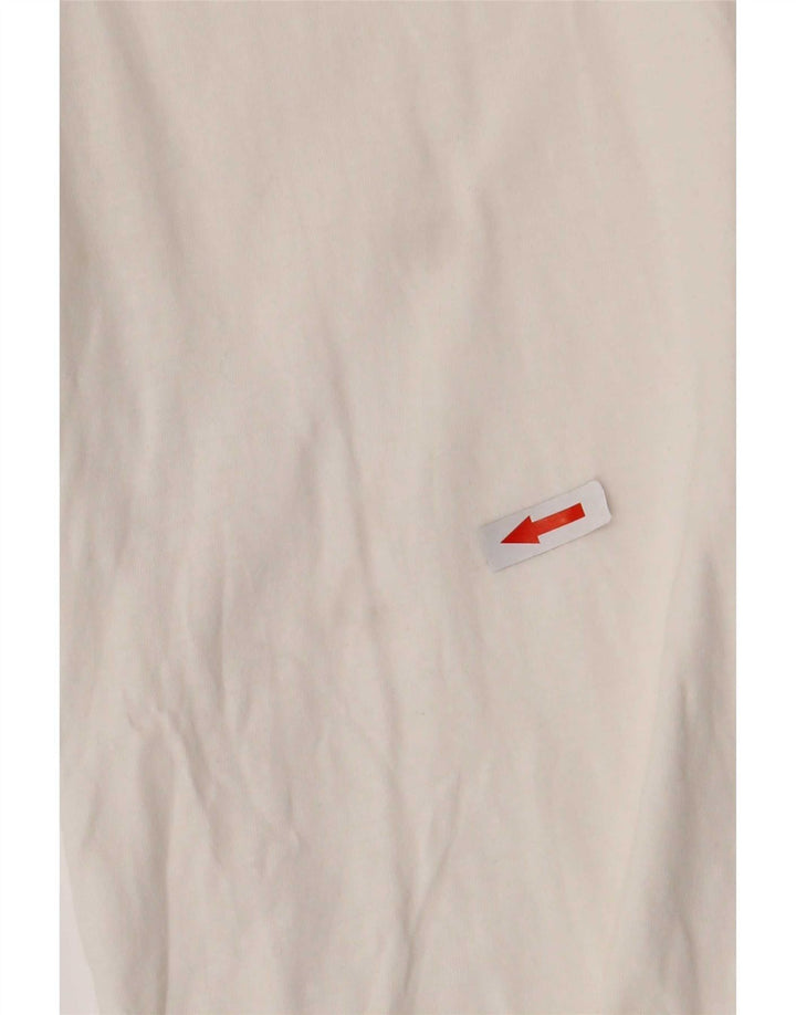 Puma Mens Graphic T-Shirt Top Large White