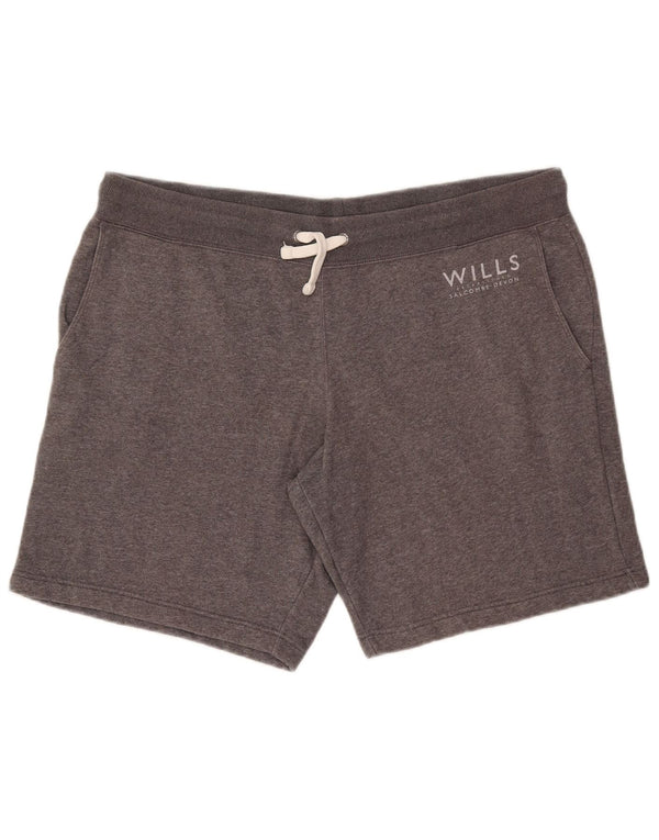 Jack Wills Mens Salcombe Devon Sport Shorts XL  Grey Cotton