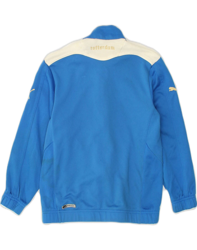 PUMA Boys Foyenoord Rotterdam Graphic Tracksuit Top Jacket 7-8 Years  Blue | Vintage Puma | Thrift | Second-Hand Puma | Used Clothing | Messina Hembry 