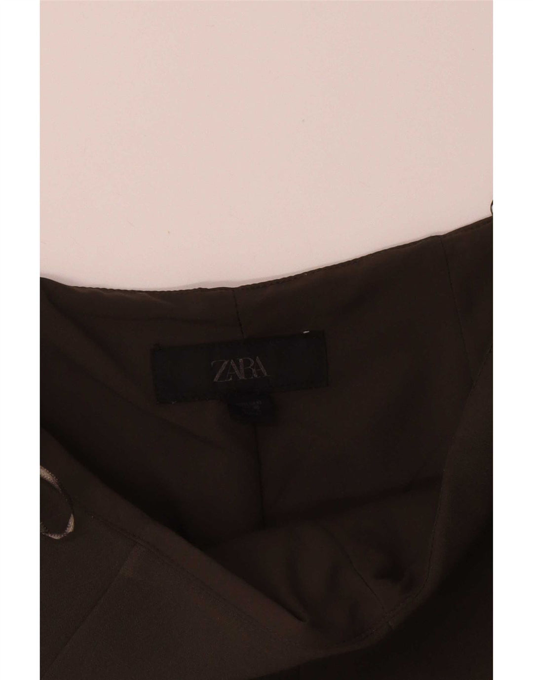 Zara Womens High Waist Casual Shorts Medium W28 Brown