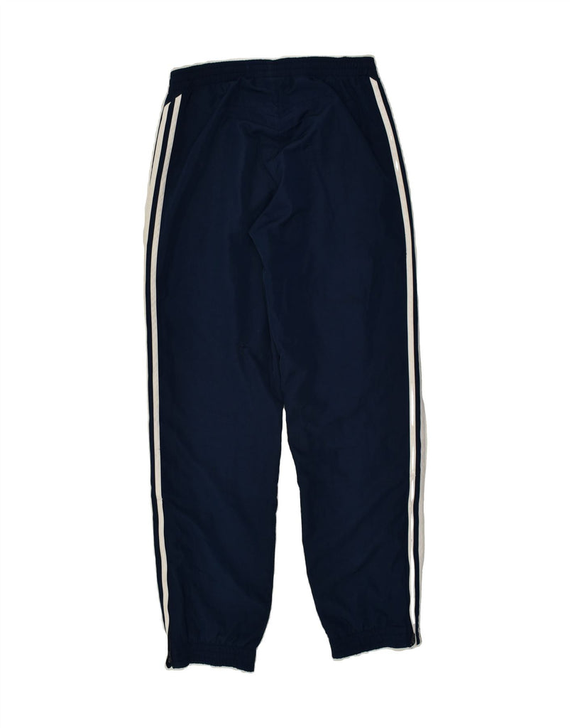 ADIDAS Mens Tracksuit Trousers UK 34/36 Small Navy Blue Polyester | Vintage Adidas | Thrift | Second-Hand Adidas | Used Clothing | Messina Hembry 