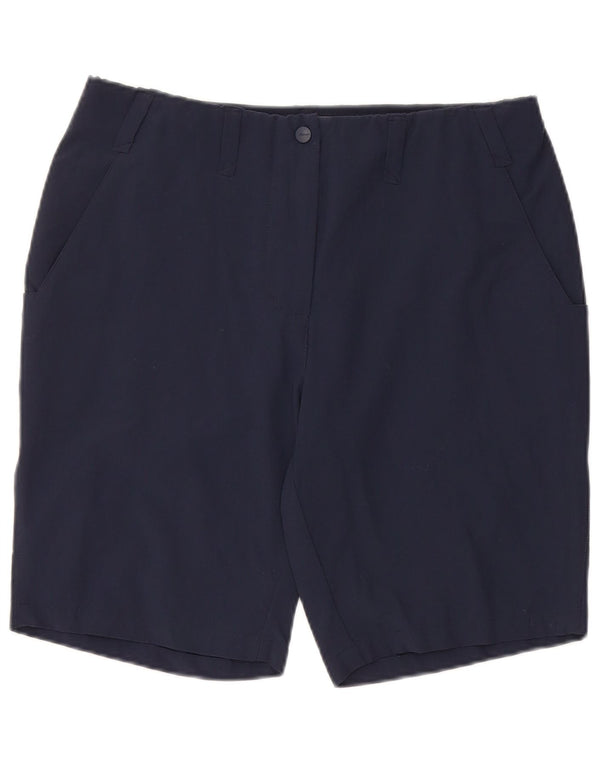 Rohan Womens Chino Shorts UK 12 Medium W32  Navy Blue Polyamide