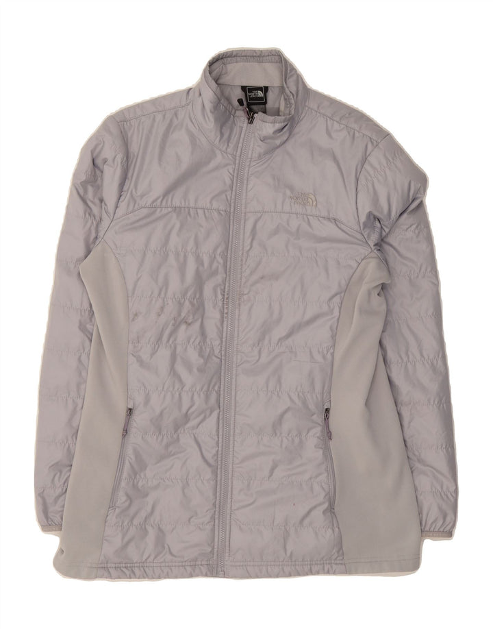 THE NORTH FACE Womens Padded Jacket UK 18 XL Grey Colourblock Polyester Vintage The North Face and Second-Hand The North Face from Messina Hembry 