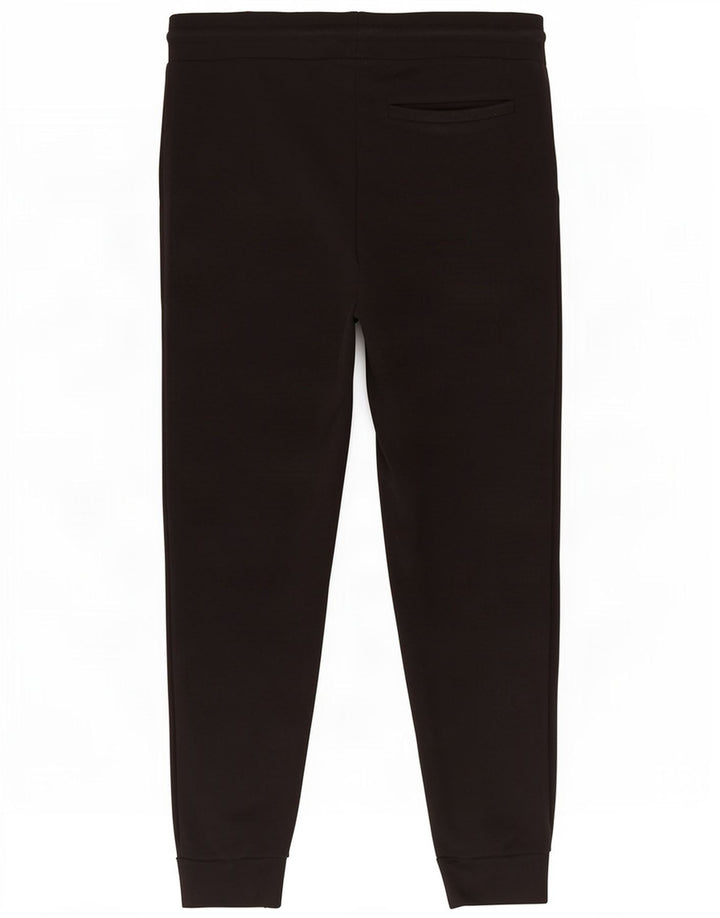 Zara Mens Tracksuit Trousers Joggers Medium Black Polyester