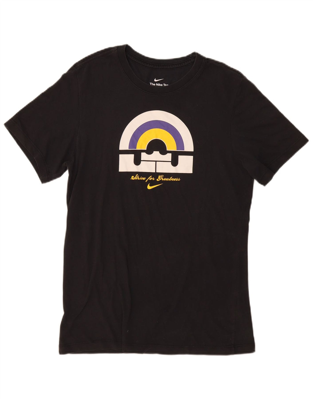Nike Mens Graphic T-Shirt Top Small Black