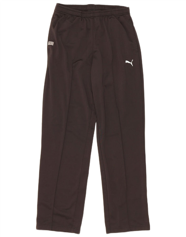 Puma Womens Tracksuit Trousers UK 14 Medium Black Polyester