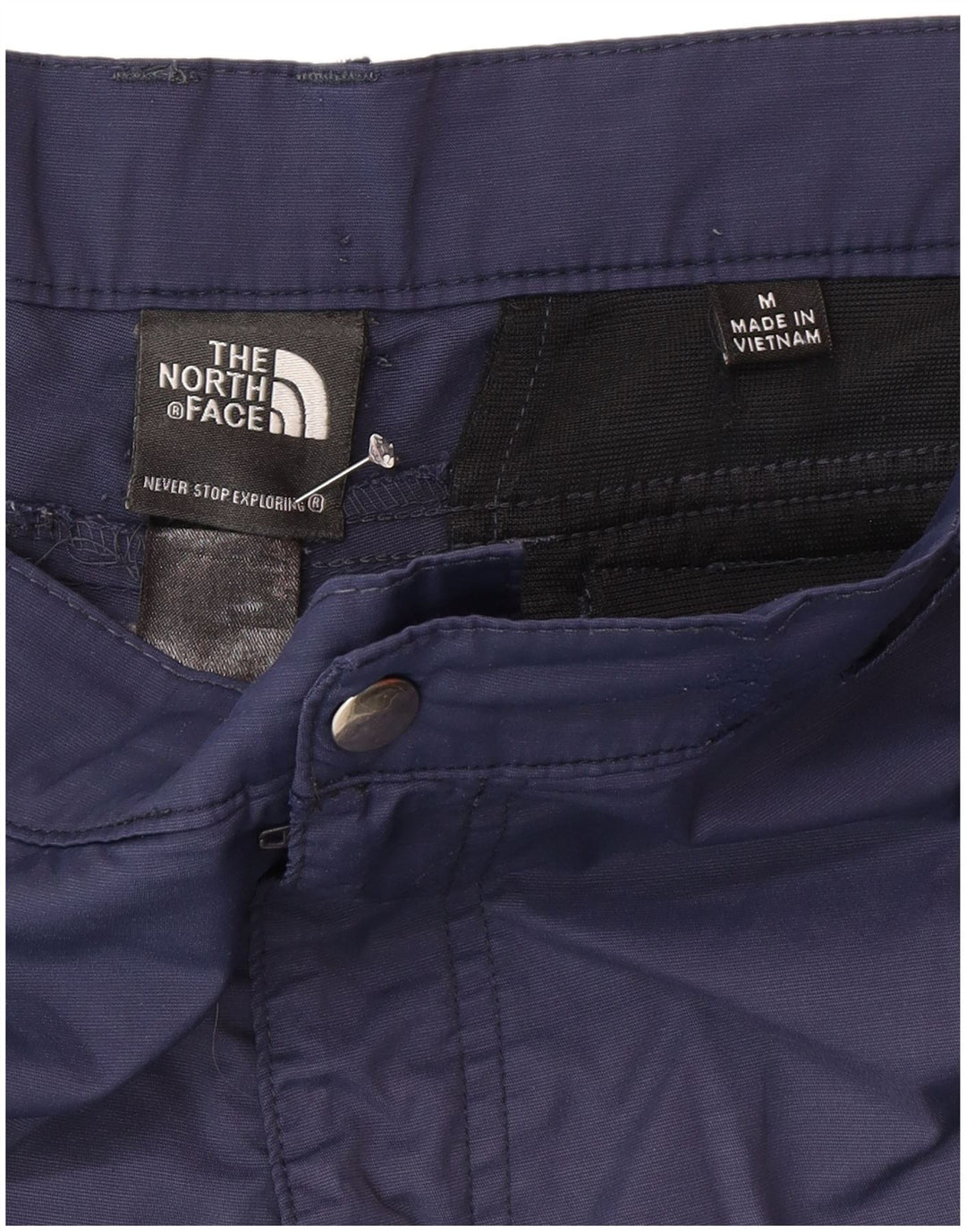 The North Face Mens Cargo Shorts Medium W36  Navy Blue Polyester
