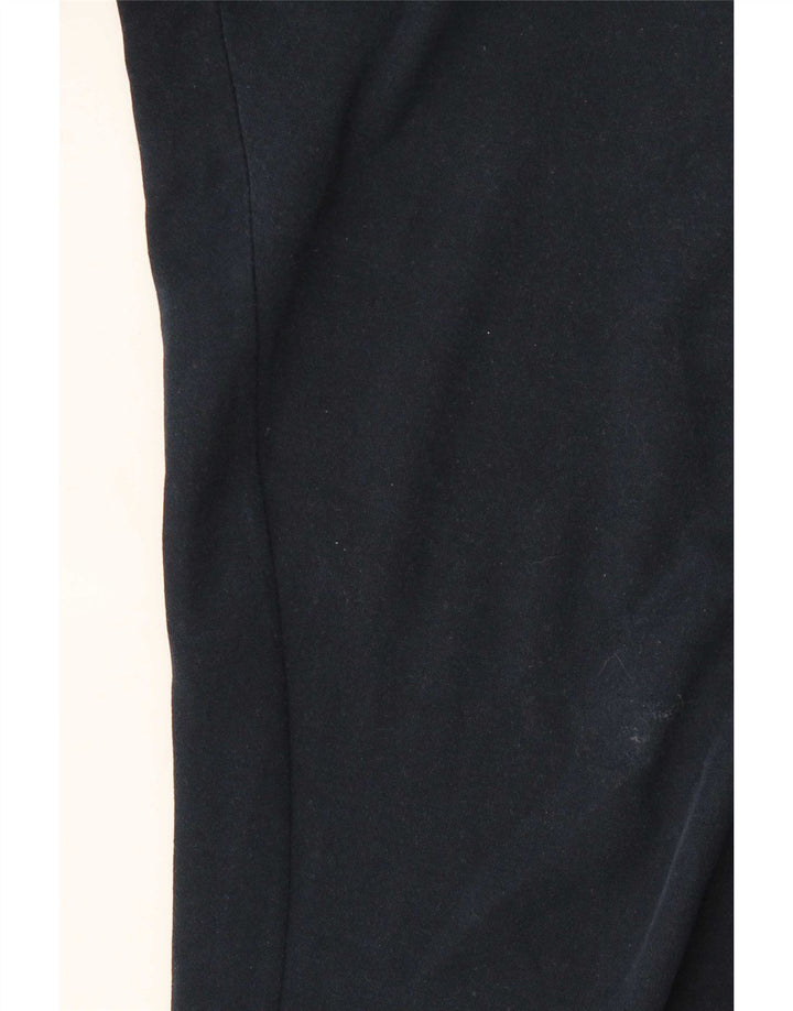 Marks & Spencer Womens Slim Casual Trousers W36 L28 Navy Blue