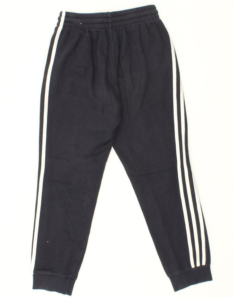ADIDAS Mens Tracksuit Trousers Joggers XS  Navy Blue Cotton Vintage Adidas and Second-Hand Adidas from Messina Hembry 