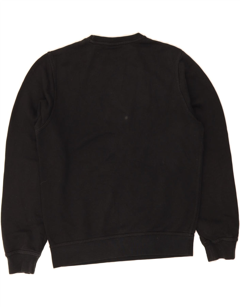 NIKE Mens Long Sweatshirt Jumper Small Black Cotton Vintage Nike and Second-Hand Nike from Messina Hembry 