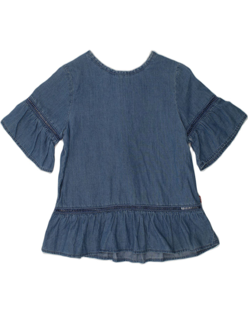 LEVI'S Girls Denim Dress 6-7 Years Large Blue Lyocell | Vintage Levi's | Thrift | Second-Hand Levi's | Used Clothing | Messina Hembry 