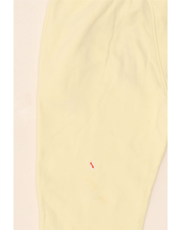 NIKE Womens Tracksuit Trousers UK 10 Small Yellow Cotton Vintage Nike and Second-Hand Nike from Messina Hembry 