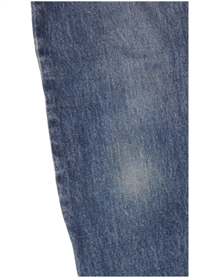 Levi's Womens 501 Straight Jeans W27 L26 Blue Cotton