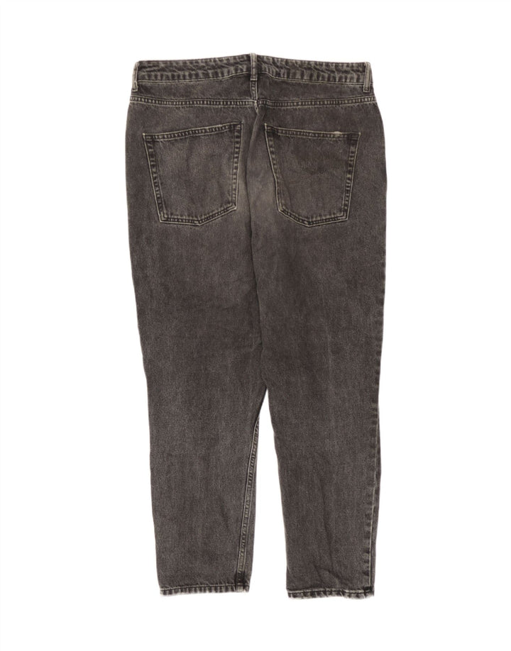 Topshop Womens Mom Tapered Jeans W34 L26 Grey