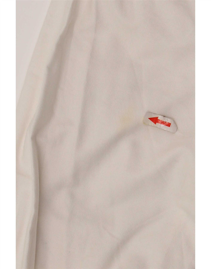 Chaps Mens Shirt Size 15 1/2 Medium White Cotton