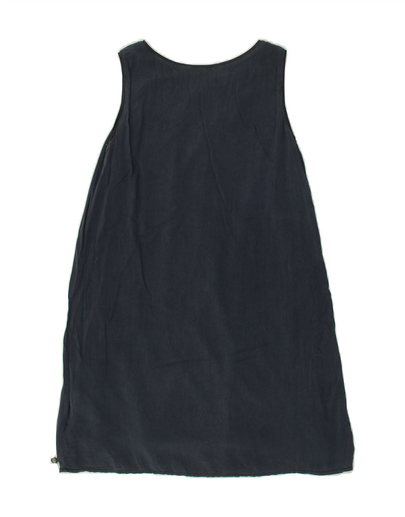 WOOLRICH Girls Garment Dyed Sleeveless Tent Dress 9-10 Years Navy Blue | Vintage Woolrich | Thrift | Second-Hand Woolrich | Used Clothing | Messina Hembry 