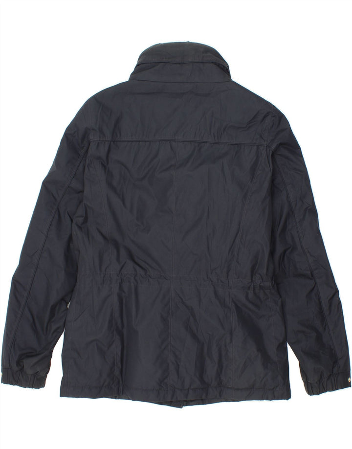 MARINA YACHTING Womens Utility Jacket IT 40 Small Navy Blue Polyester Vintage Marina Yachting and Second-Hand Marina Yachting from Messina Hembry 