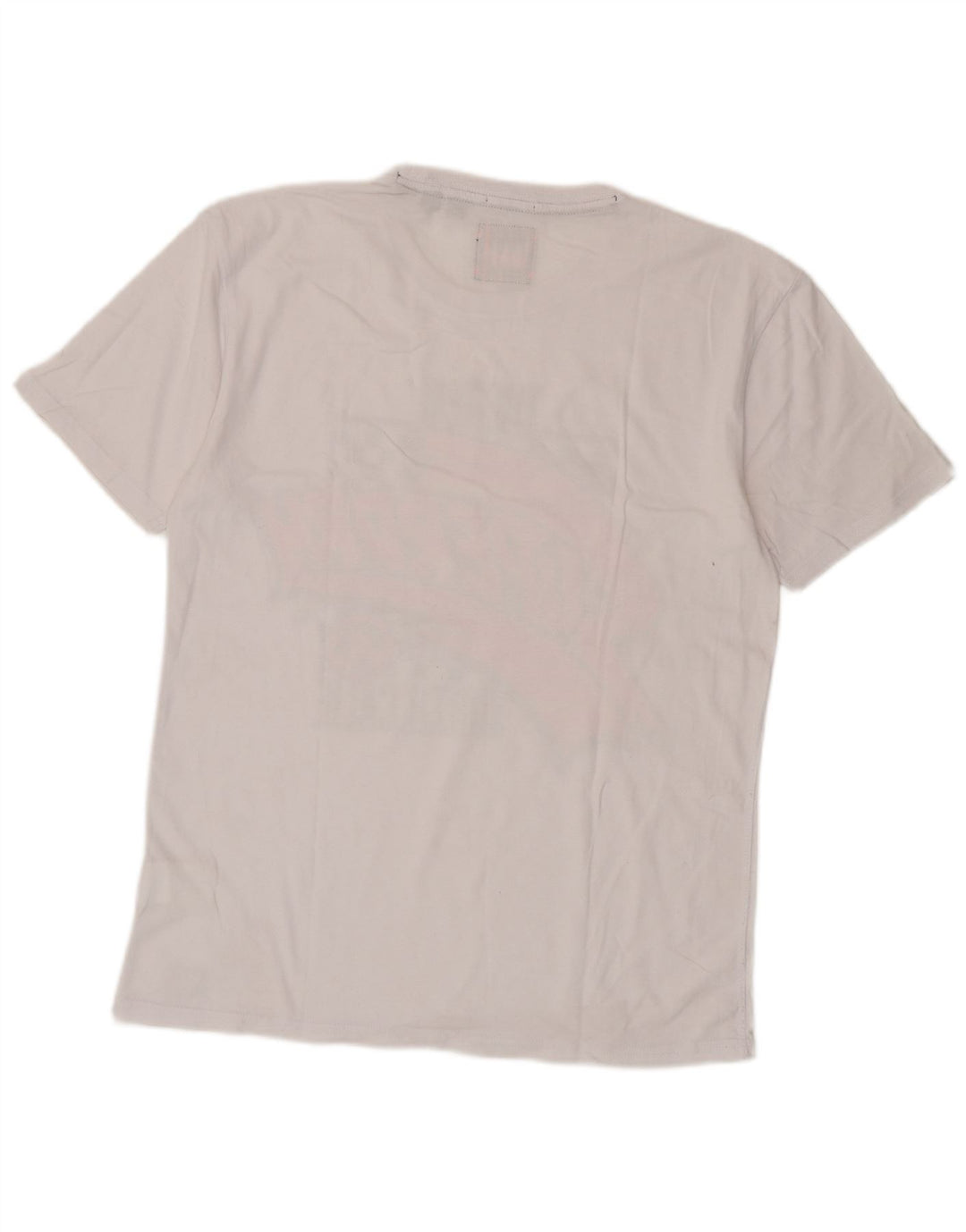 Superdry Mens Graphic T-Shirt Top Medium White Cotton