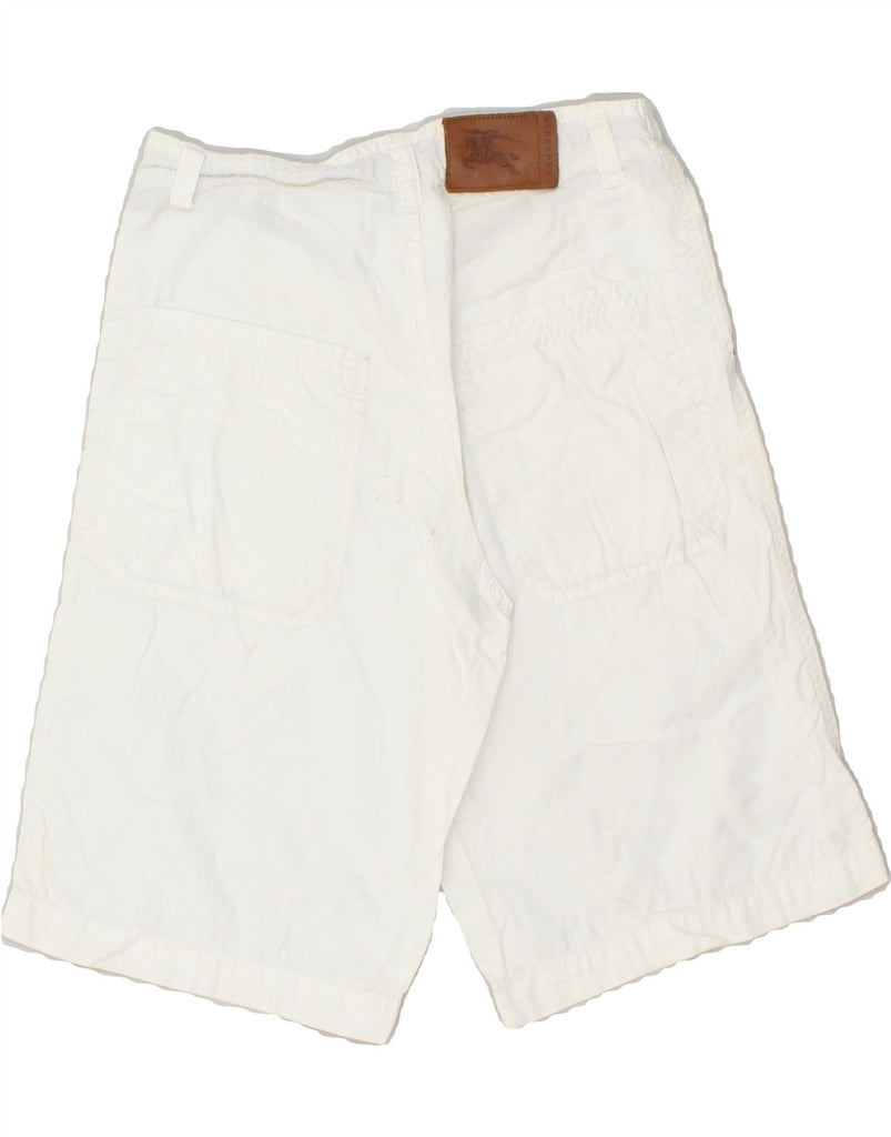 BURBERRY Boys Casual Shorts 9-10 Years W24  White | Vintage Burberry | Thrift | Second-Hand Burberry | Used Clothing | Messina Hembry 